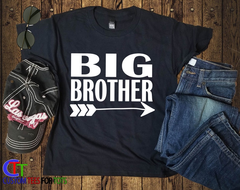 Arrow Big Brother Shirt Pregnancy Announcement Shirt Big - Etsy