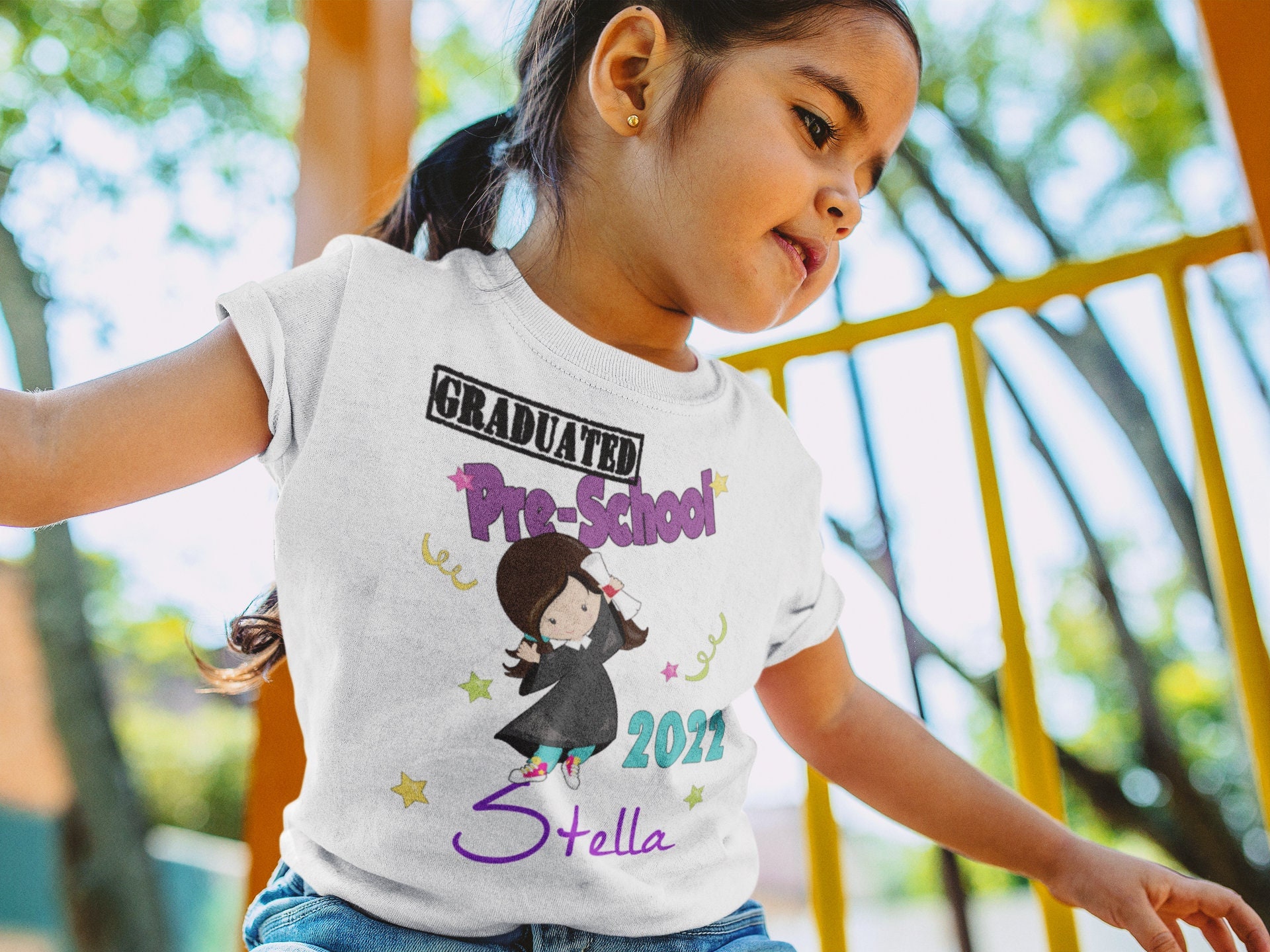 Pre School Graduation Shirt Girls 