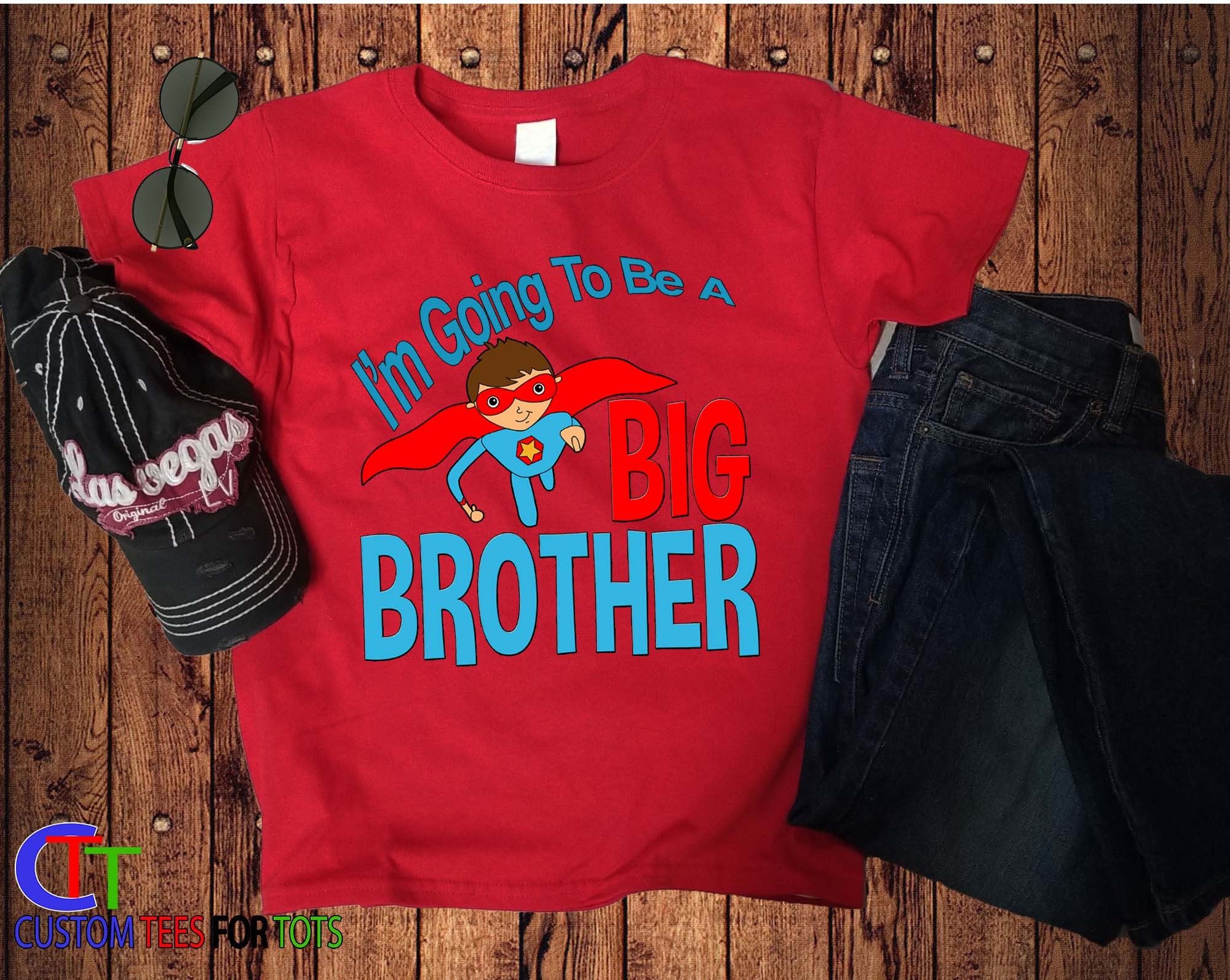 Superhero Big Brother Shirt I'm going to be a BIG Etsy