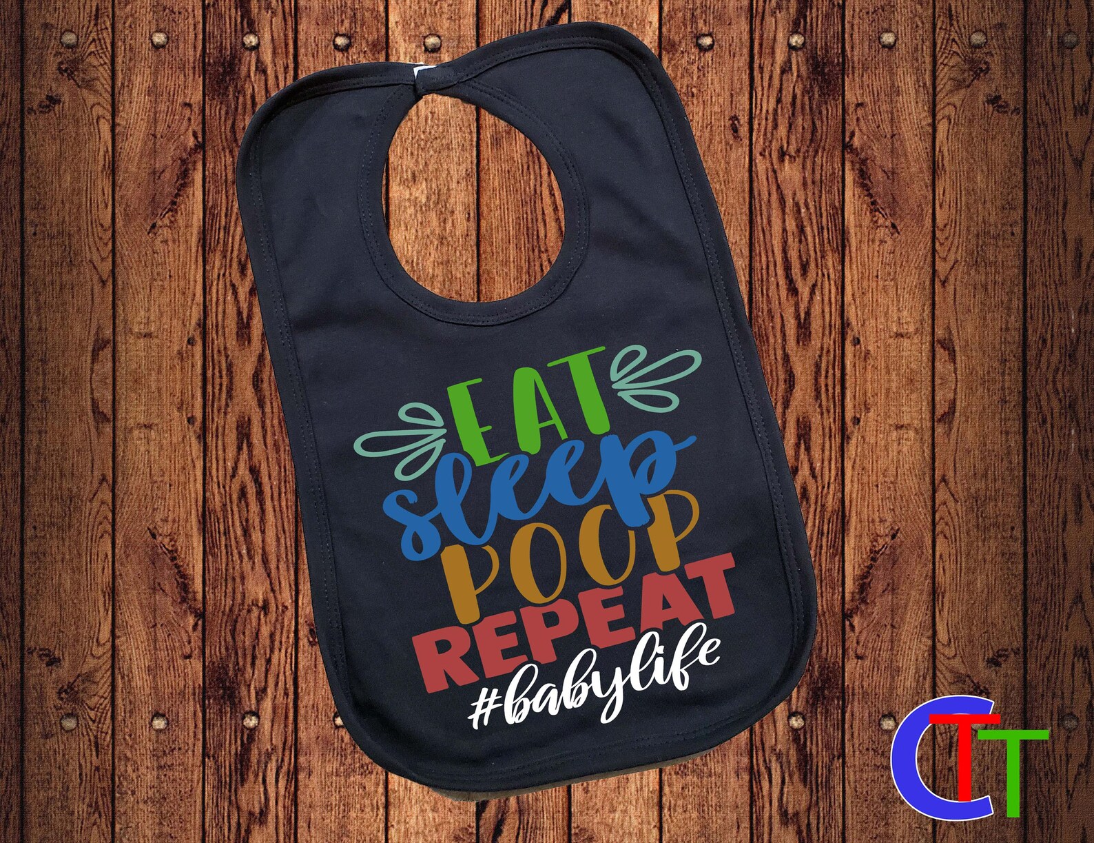 Eat Sleep Poop Repeat Funny baby BIB Boy girl infant bib Etsy