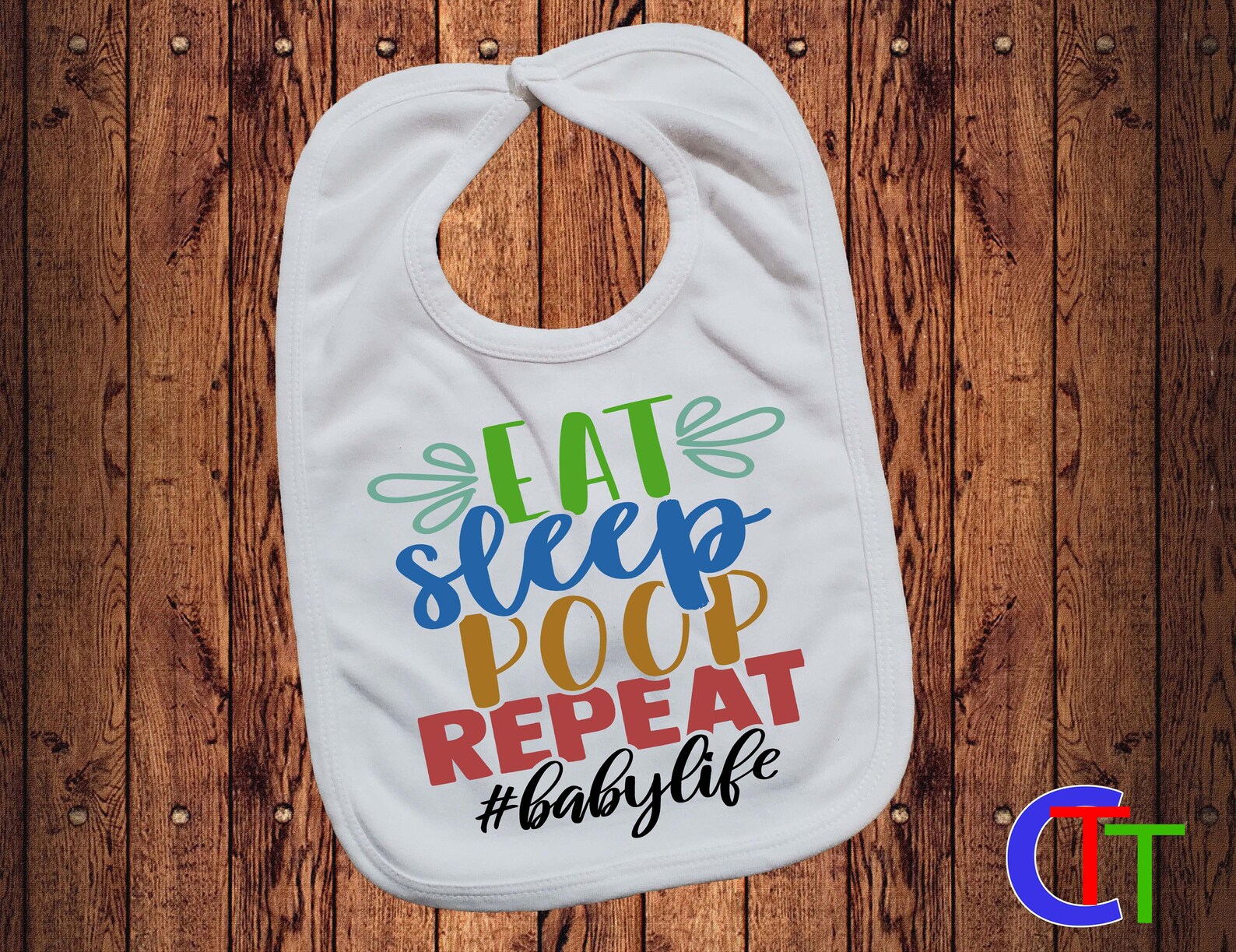 Eat Sleep Poop Repeat Funny baby BIB Boy girl infant bib Etsy