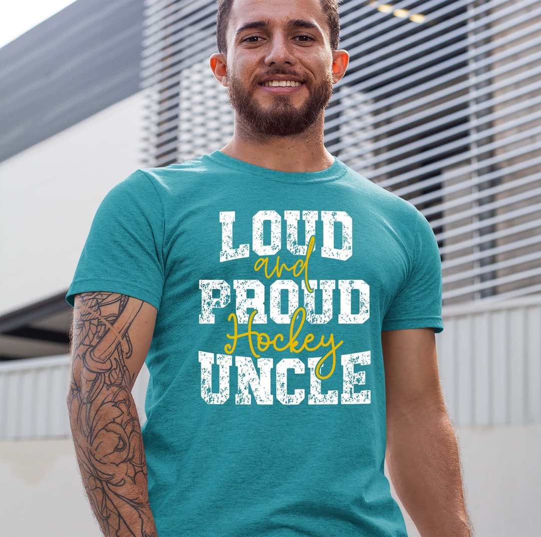 Mens I Can't Keep Calm I'm a Hockey Uncle T-Shirt