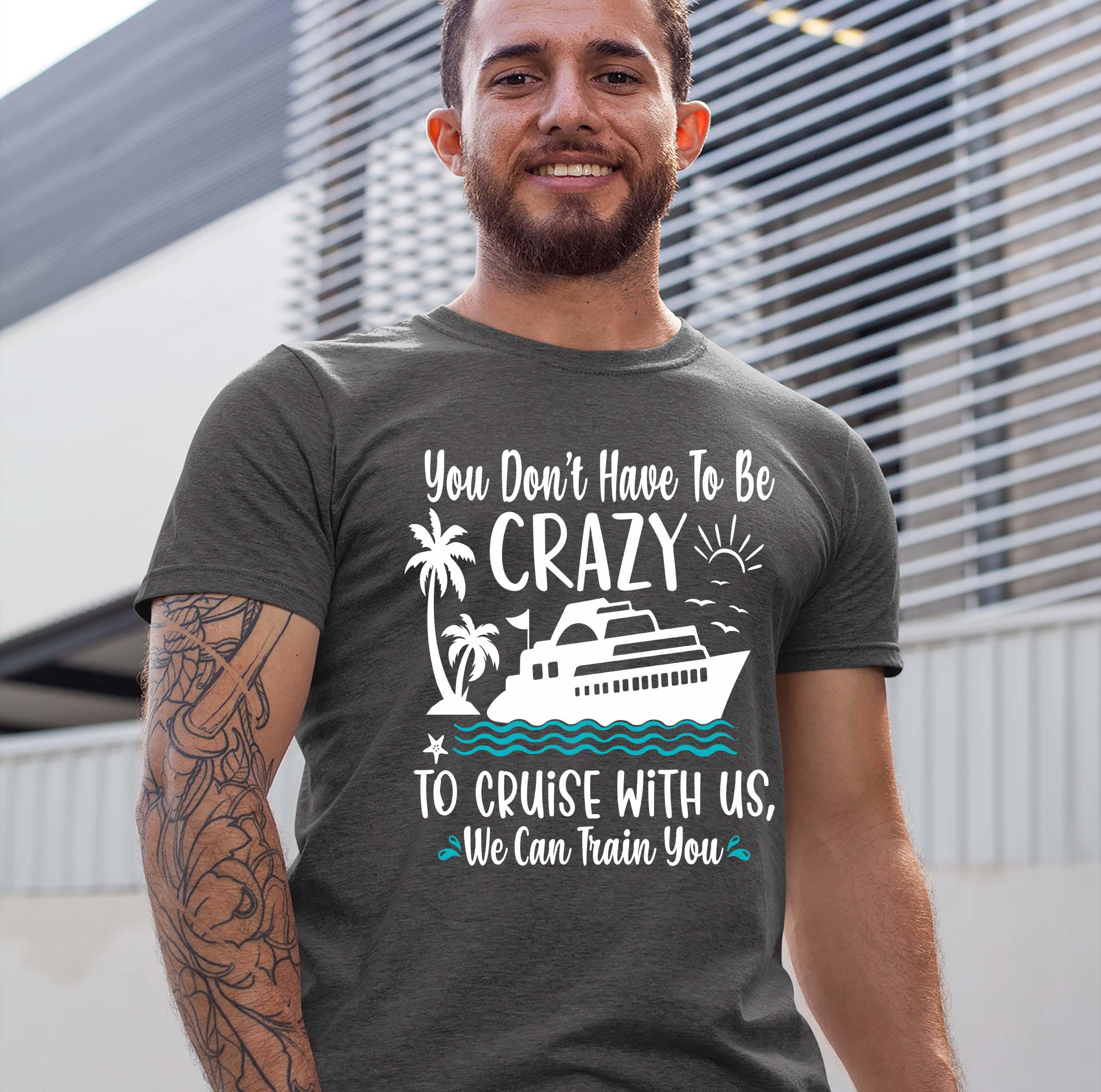 Funny Cruise T-shirt: Crazy Cruise Crew Vacation Shirt - Etsy