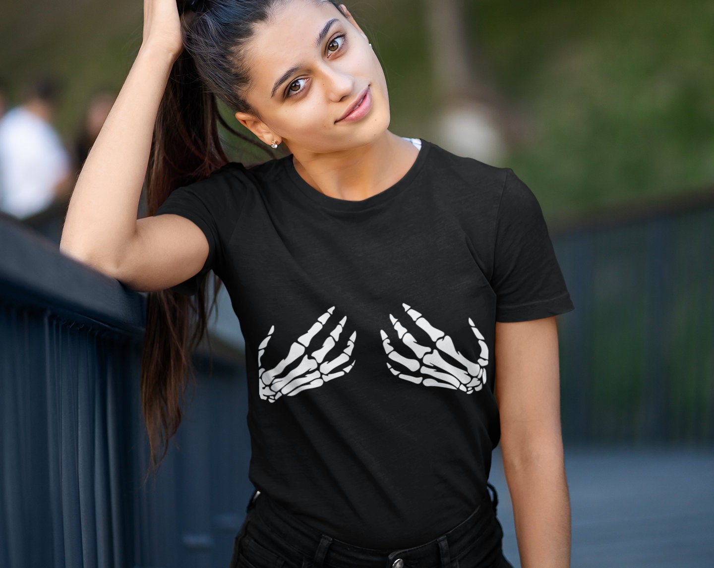 halloween boob shirt