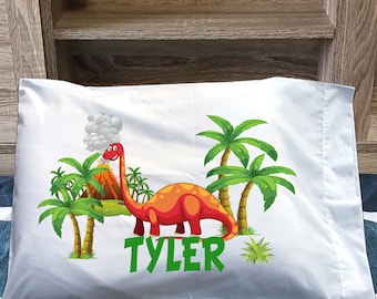 dinosaur shaped pillowcase