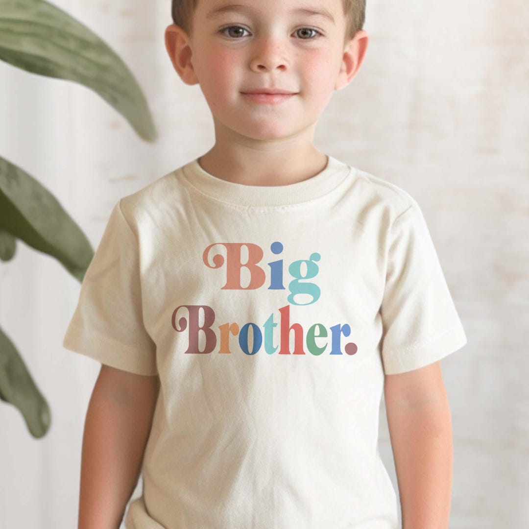 Big Bruh 2017 Sibling Tee Tshirt - Gift for Big Brother