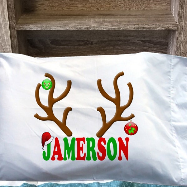 Christmas Pillowcase Etsy