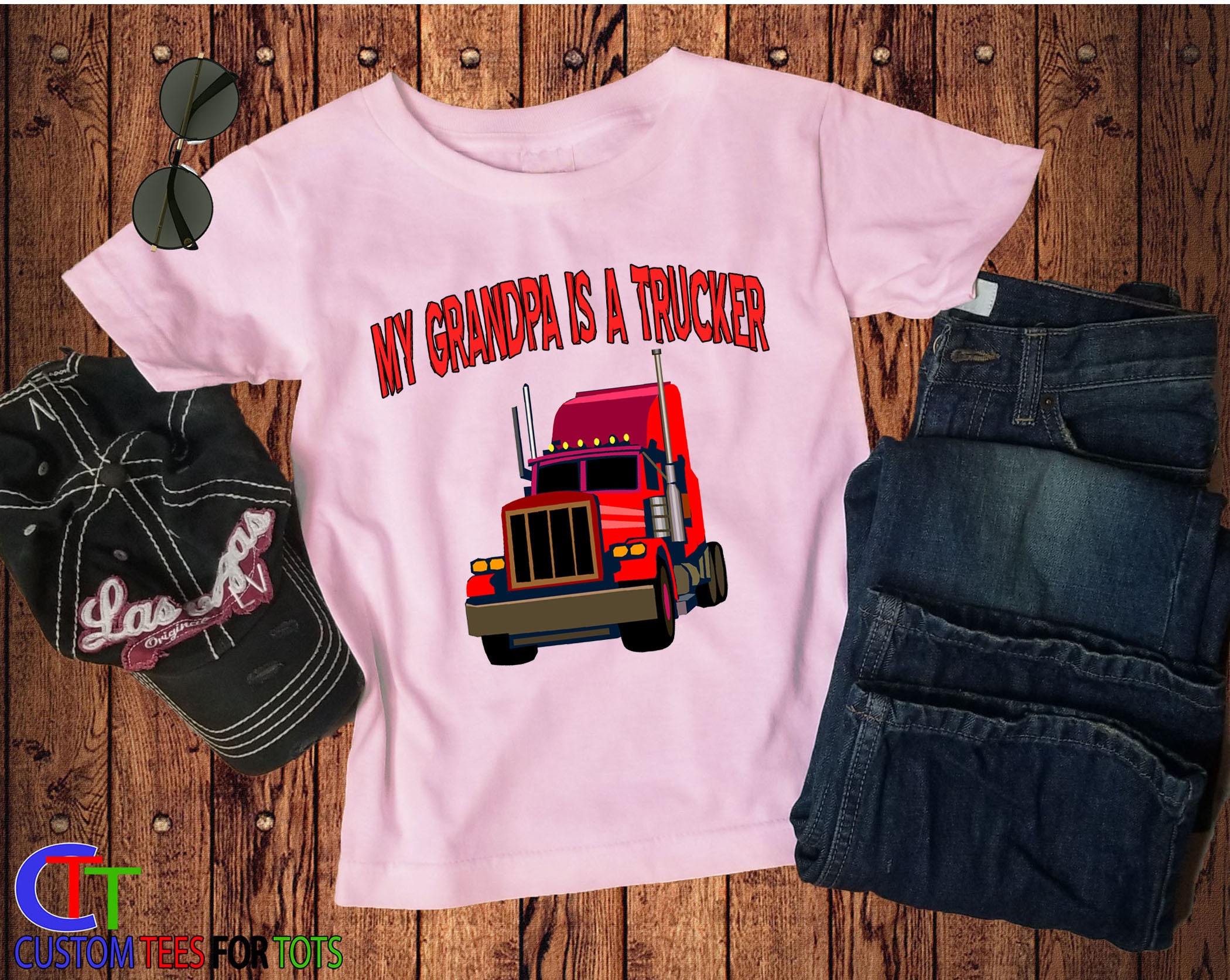 Grandpa Truck Driver Trucker Shirt My 