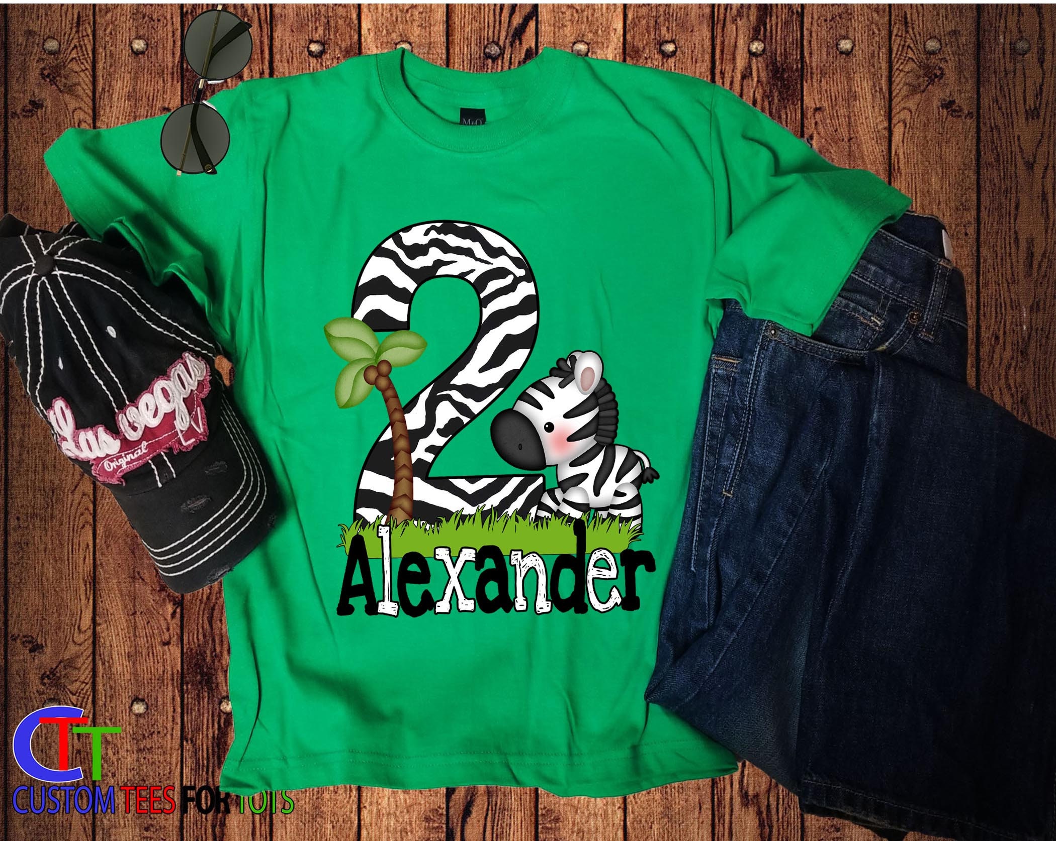 Zebra Birthday Shirt Personalized Boy Girl Zebra Birthday Etsy UK