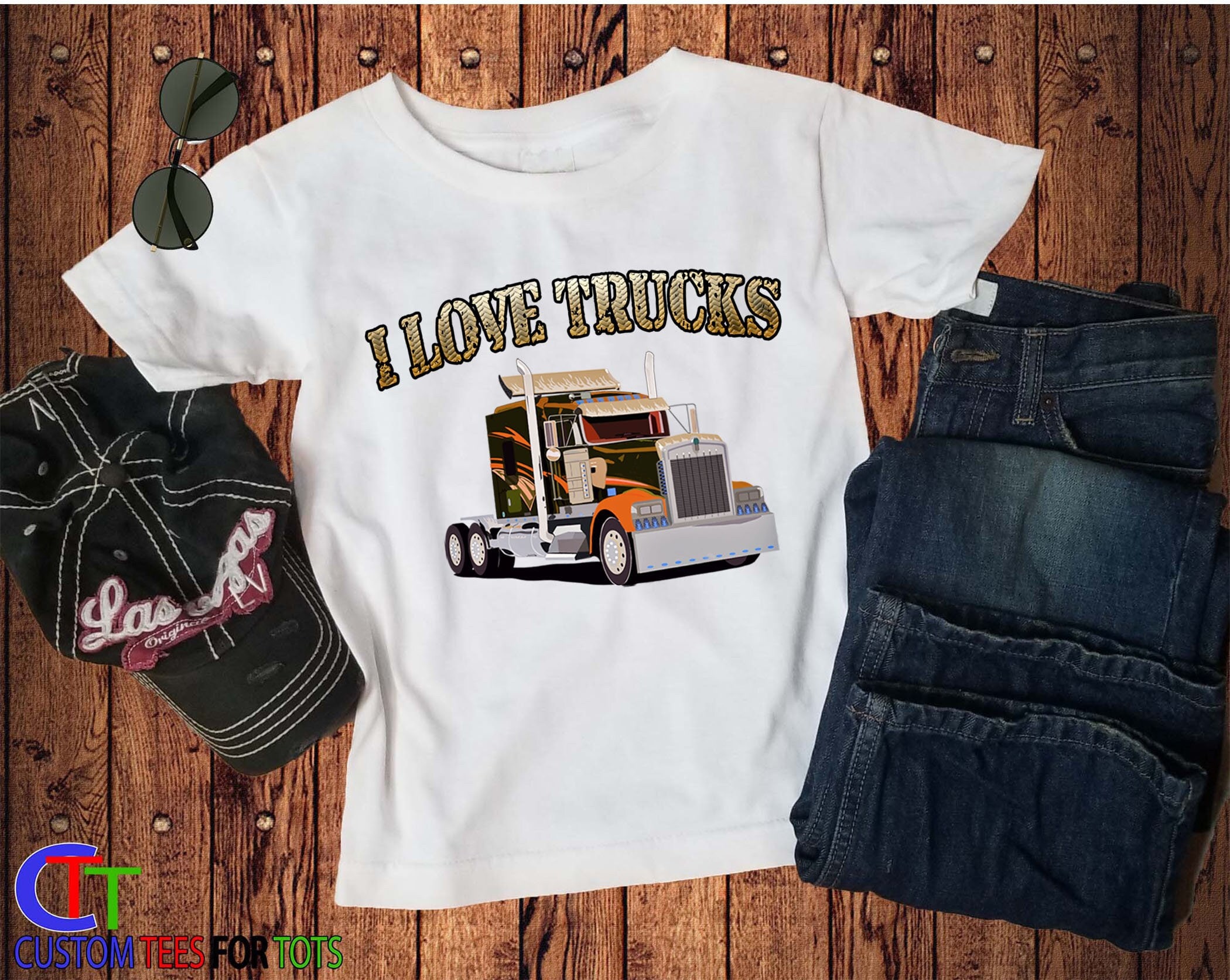 i love trucks t shirt