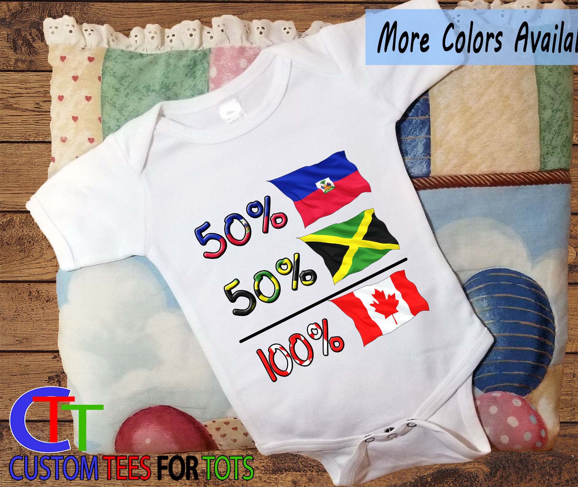 50 Jamaicano 50 Haití bebé bebé Bandera Haití Bandera ...