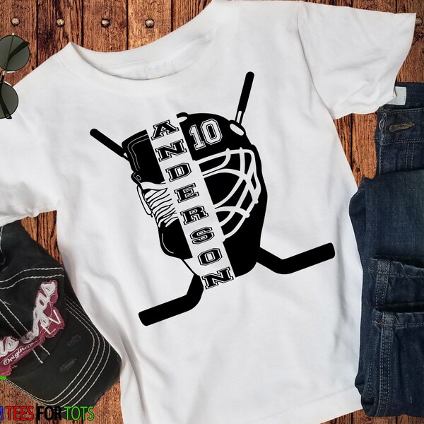 Hockey Tee Etsy