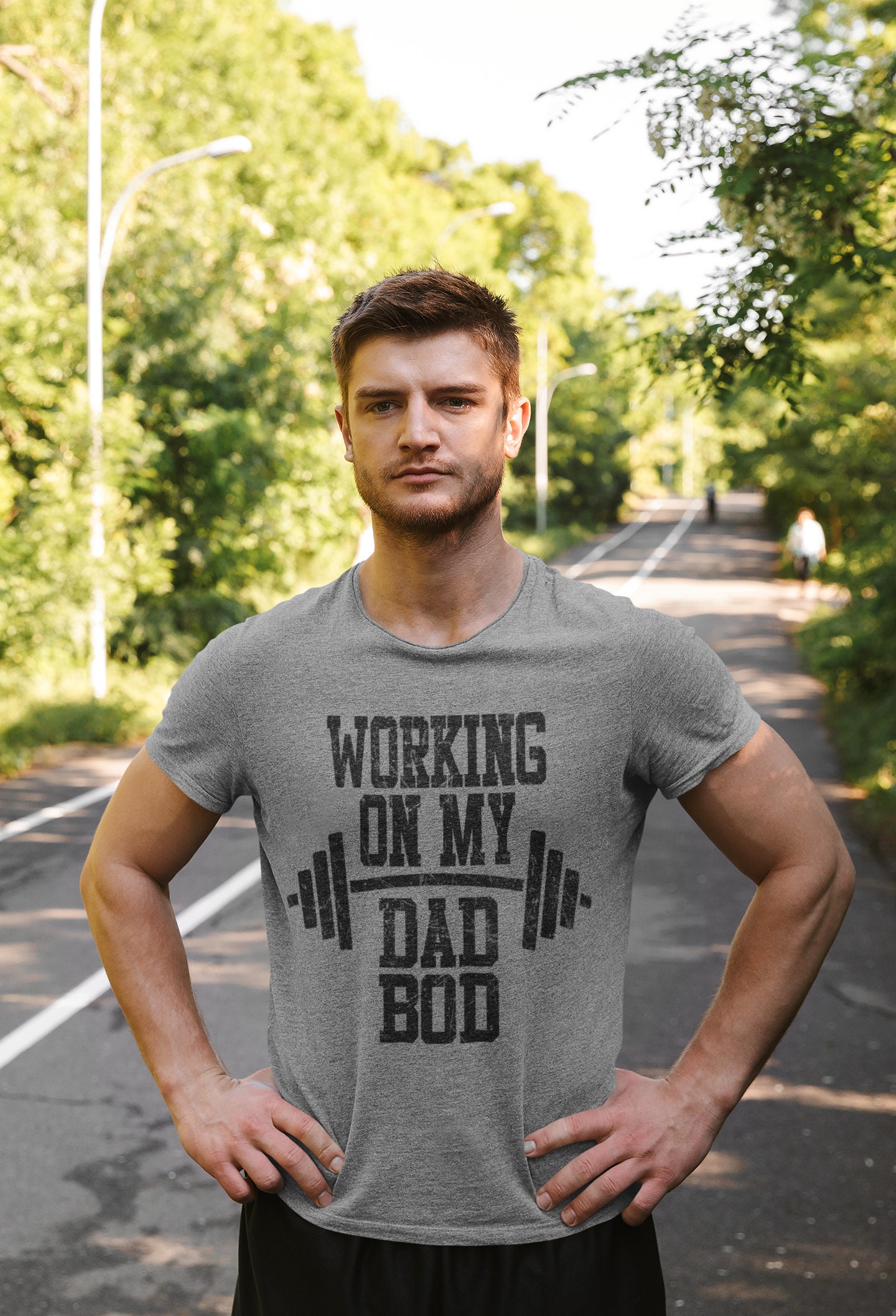 Dad bod workout best sale shirt