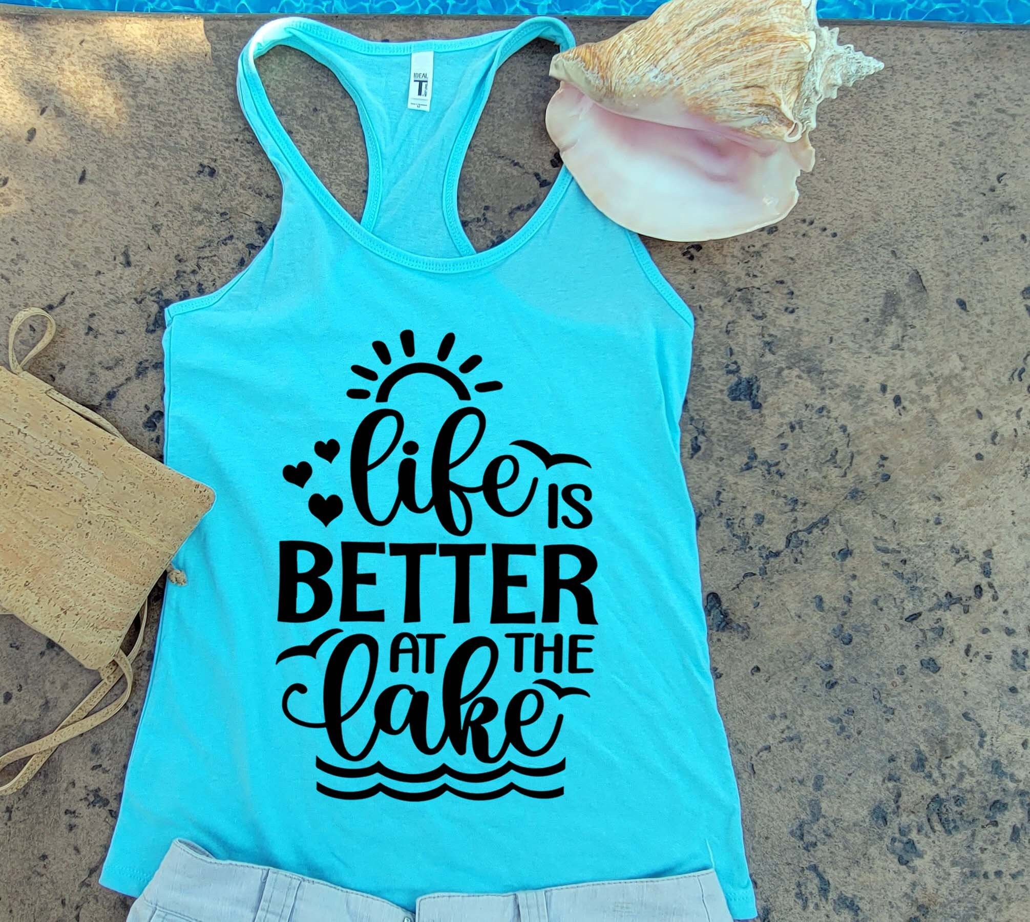 Lake Life Tank Top, Lake Shirt, Womens Summer Tank Tops, Vacation Tank Top,  Lake T Shirt, Trendy Gifts, Fishing Shirt Women, Fishing Gifts -  Canada