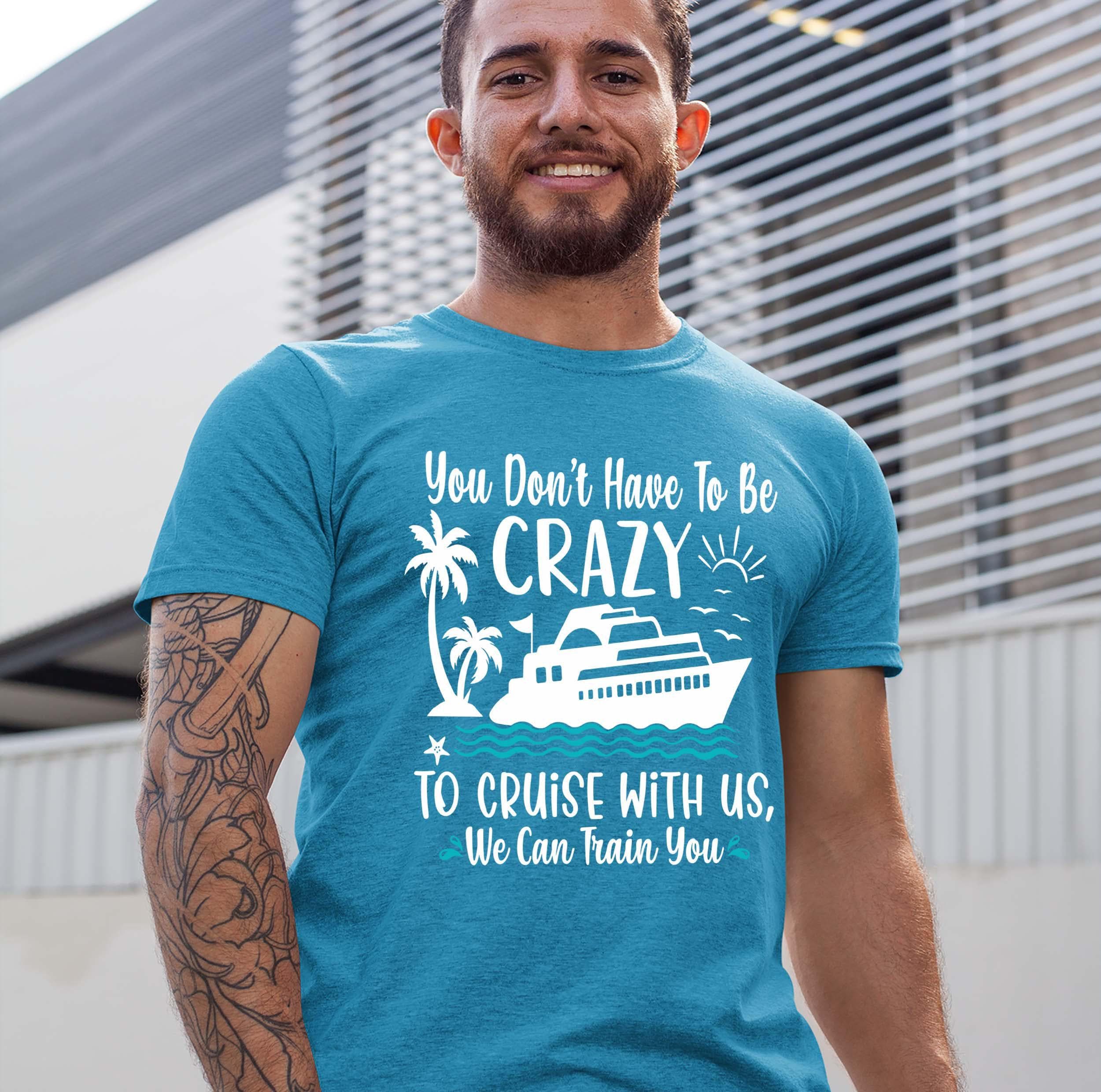 Funny Cruise T-shirt: Crazy Cruise Crew Vacation Shirt - Etsy