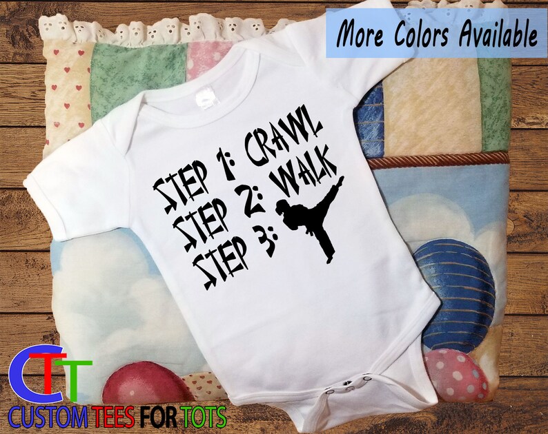 Crawl, Walk, Fish Graphic Bodysuit