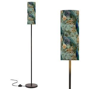 Pfau Stehlampe Moderne Stehlampe Einzigartige Wohnkultur Beleuchtung Akzent Licht für Wohnzimmer Schlafzimmer Büro