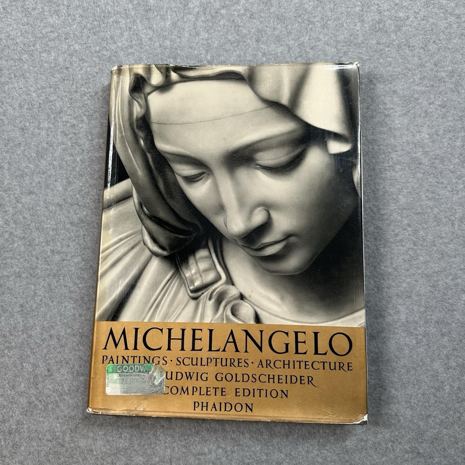 Vintage Michelangelo Book - Etsy