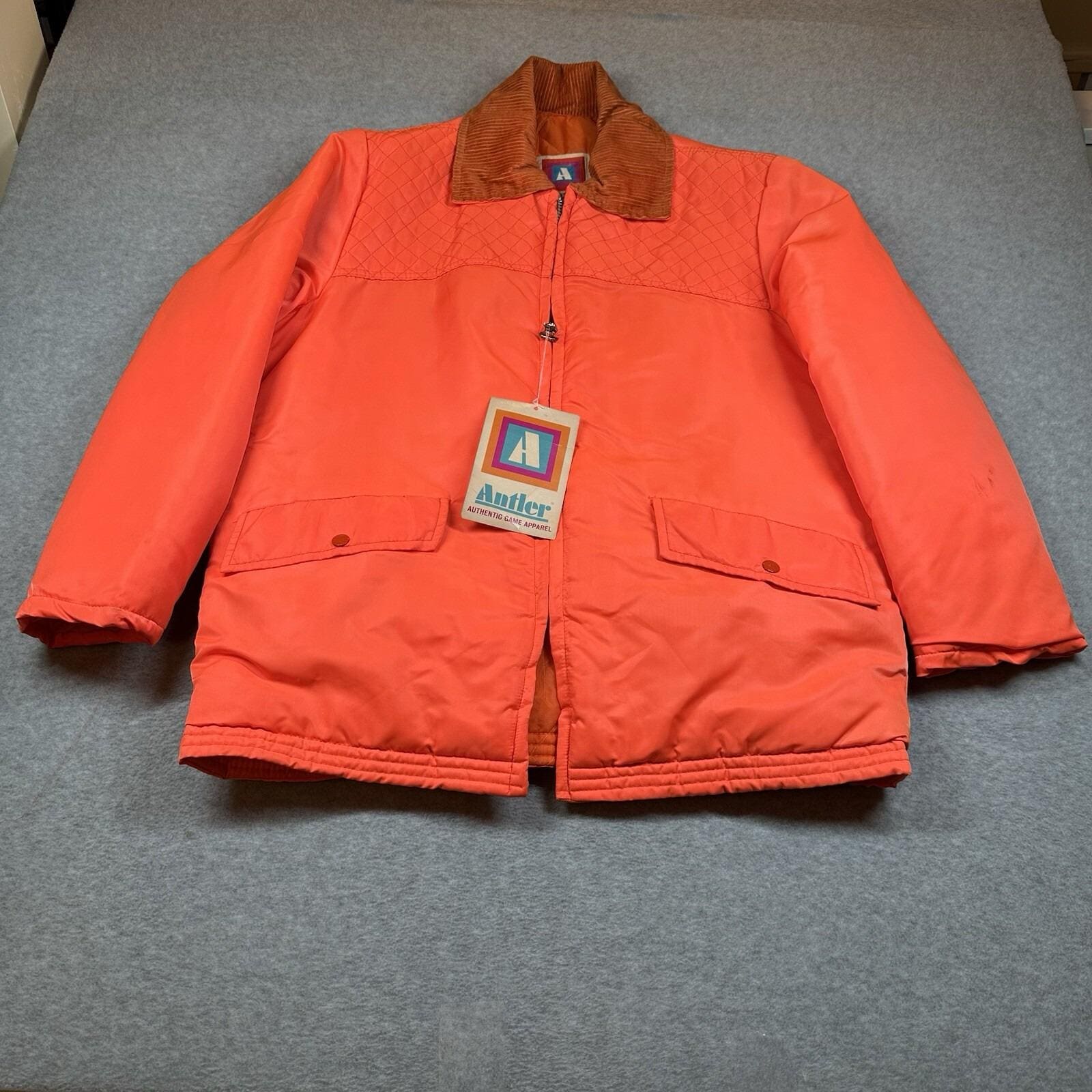 Orange Corduroy Jacket - Etsy