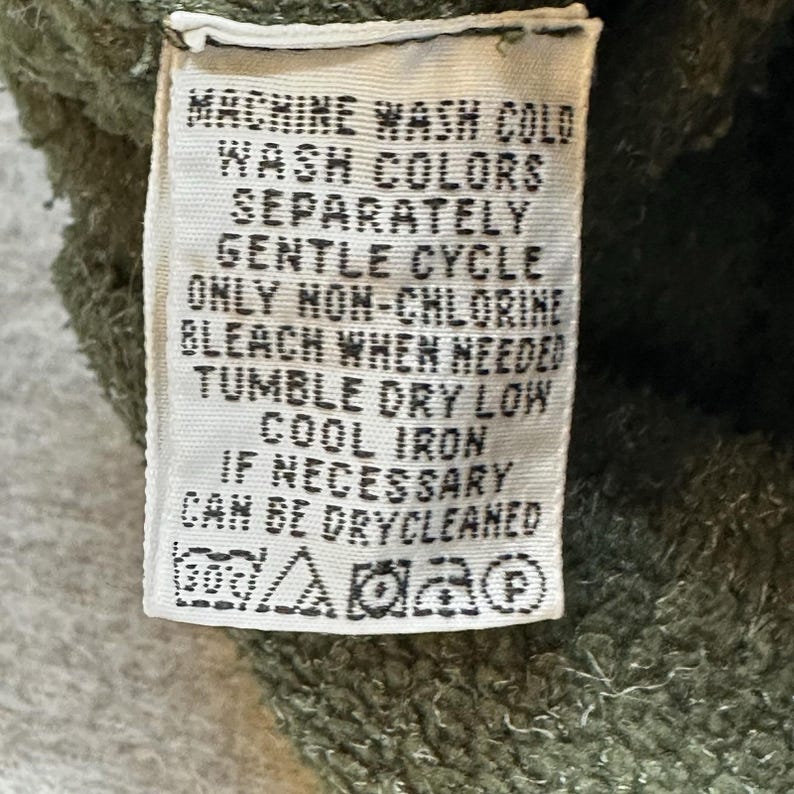 Camisa Tommy Bahama verde de manga larga con botones para hombre, talla L, vintage, de forro polar acogedor imagen 3