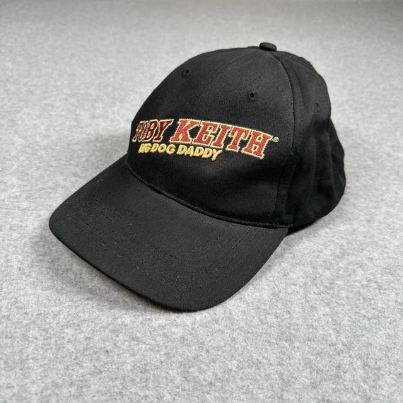Toby Keith Big Dog Daddy Hat Black Strapback Y2K Country Promo Cap