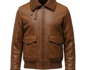 Incredible Vintage 60's - 70's G-1 Style R.sherman Genuine Leather