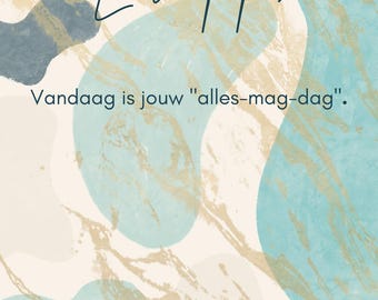 Vaderdag cadeaubon boekje (PDF)