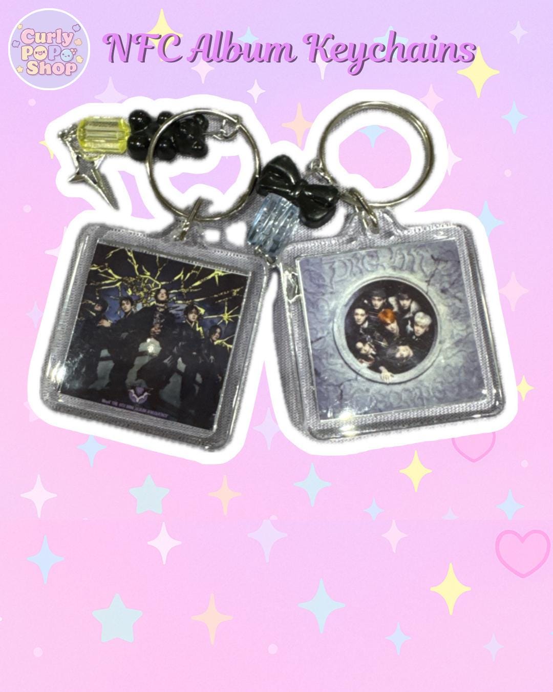 Making Nfc Keychains Custom NFC Album Keychains | MTO - Etsy