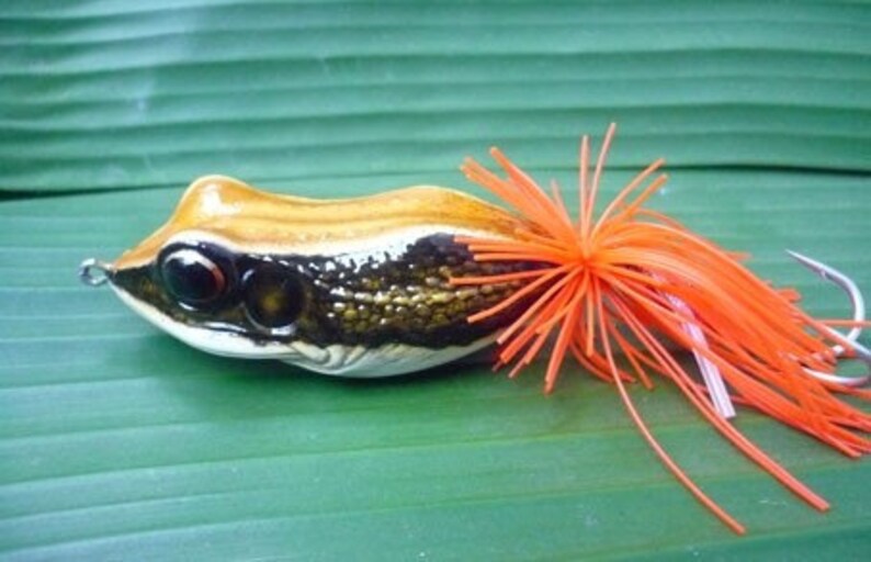 Handmade Giant Frog TopWater Fishing Lure YBC Etsy