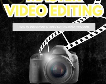 CapCut Editing Guide for Beginners | Learn Mobile Video Editing Fast | PDF Tutorial for TikTok, Reels, & UGC Creators