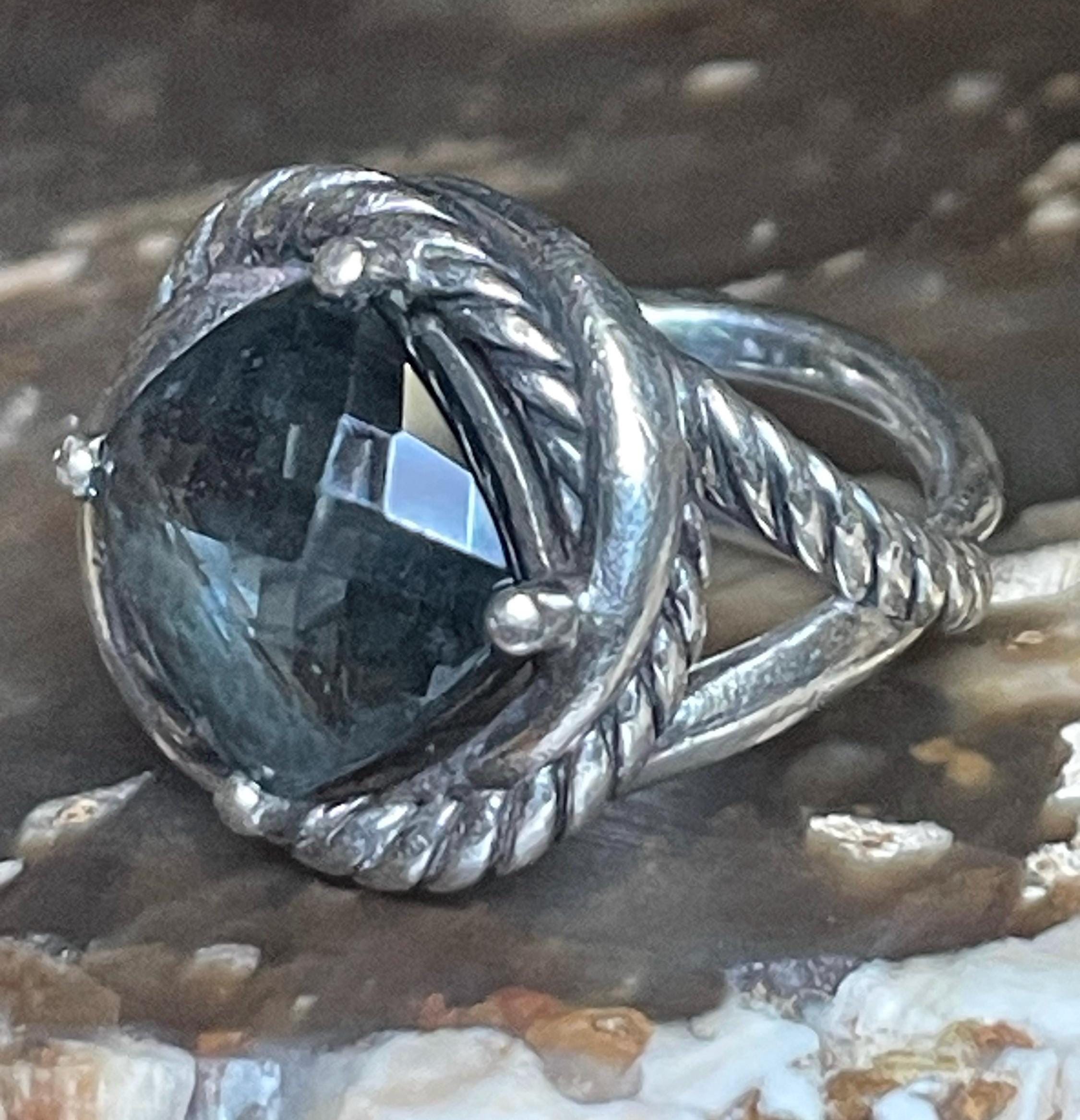 David Yurman Blue Topaz Rings