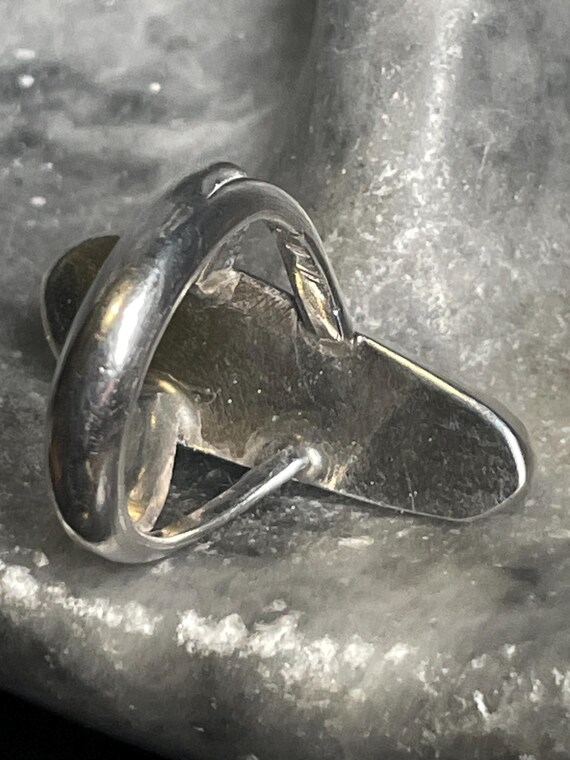 Native American Multi-Gemstone Inlay Sterling Sil… - image 9