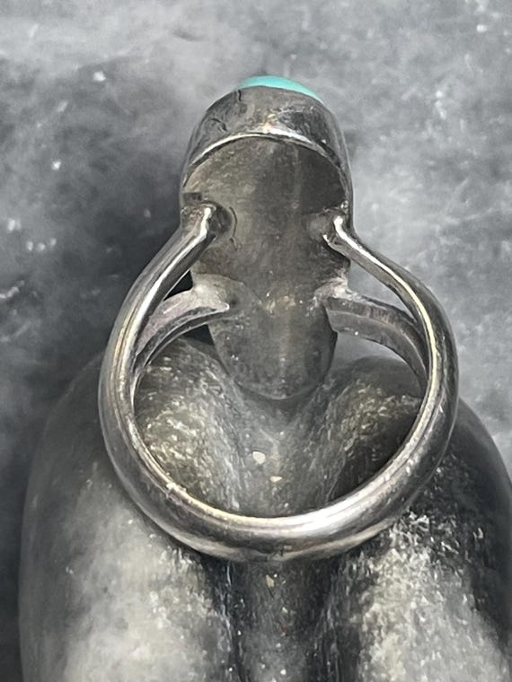 Native American Multi-Gemstone Inlay Sterling Sil… - image 6