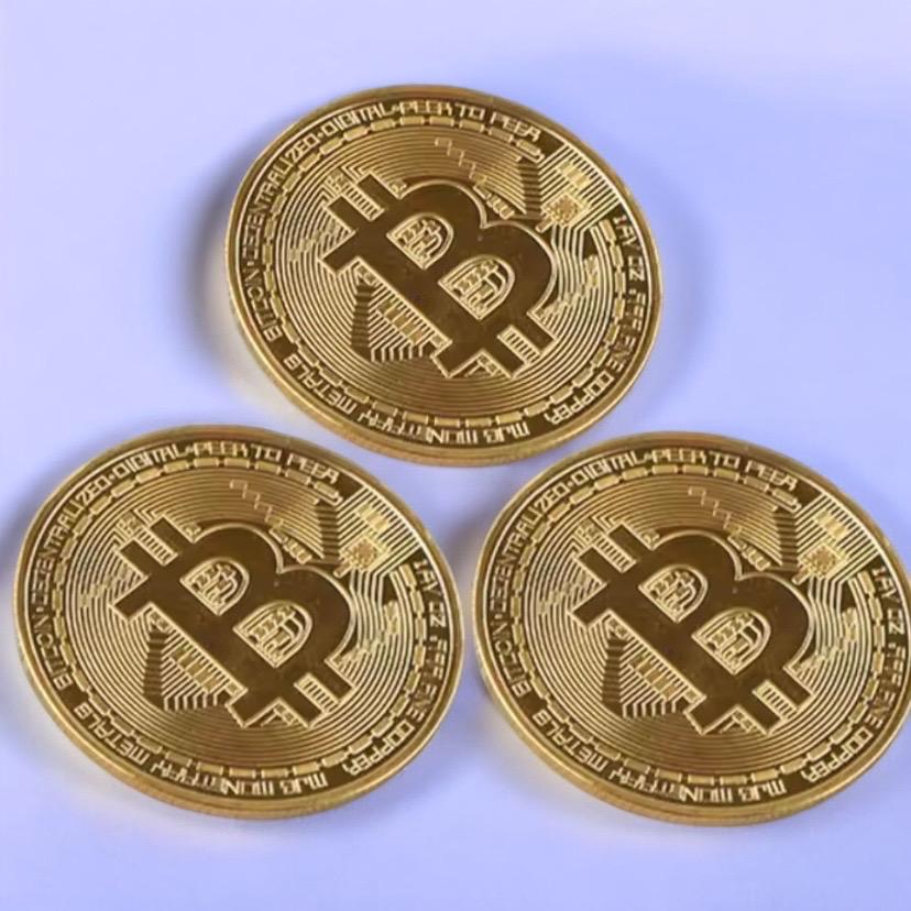 Bitcoin Gold Coin 24k - Etsy UK