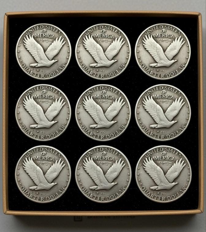 Quarter dollar - Etsy 日本