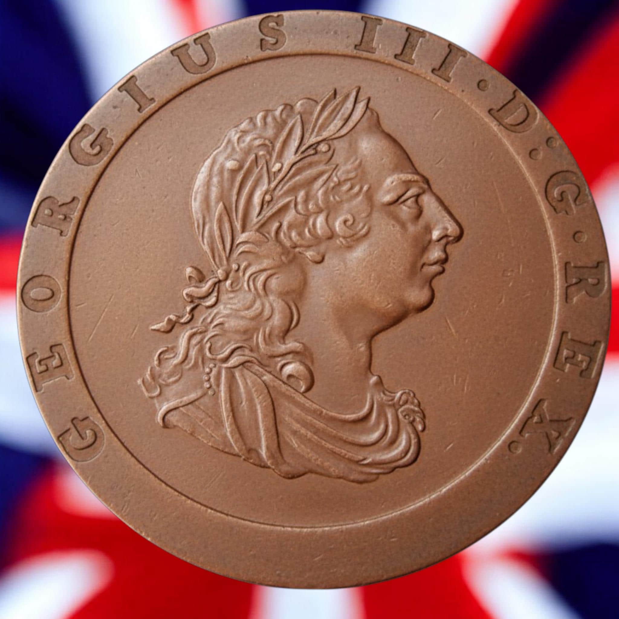 George iii penny - Etsy 日本