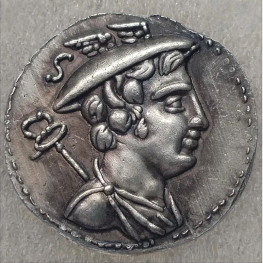 Ancient Roman République Denarius Mamilius Limetanus 82 Ad - Roman Coin ...