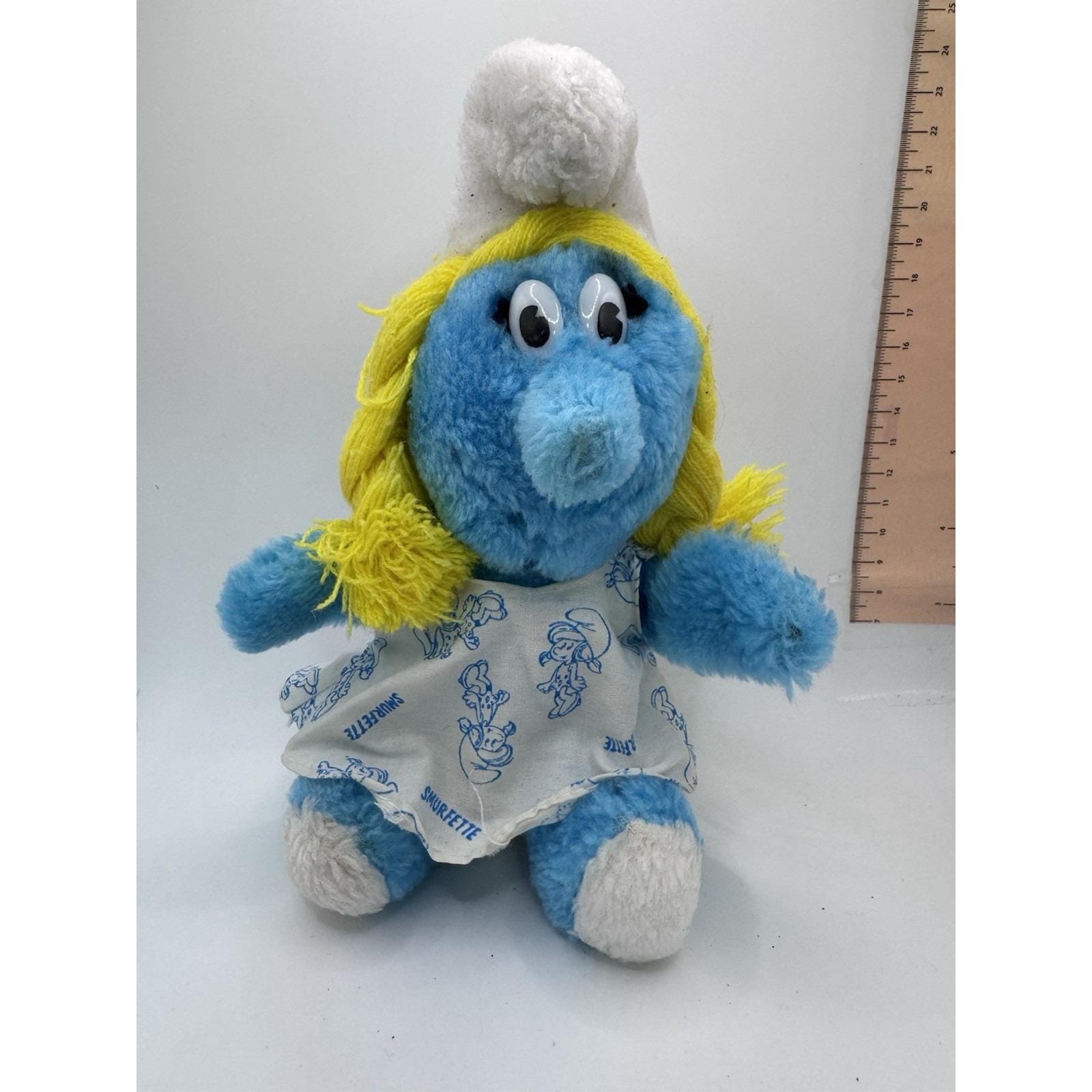 Smurfette Plush 1980s - Etsy