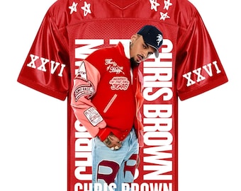 Op r&b-tour geïnspireerd jersey T-shirt, hiphopconcertshirt, urban streetwear grafisch T-shirt, custom foto jersey shirt, uniseks