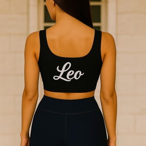 Stylish Custom Sports Bra for Active Lifestyles, Athletic Wear, Workout Gear, Fitness Bra, Gift for Her