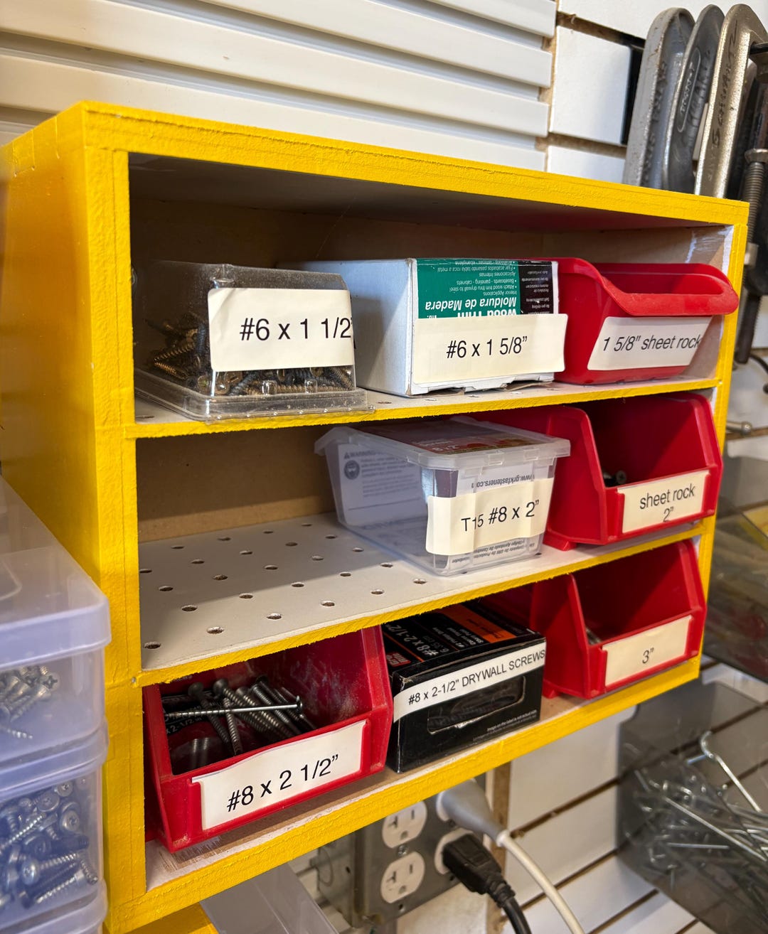 Parts Bin Rack – Organizer – CNC Digital Download – for 9 Small Parts ...