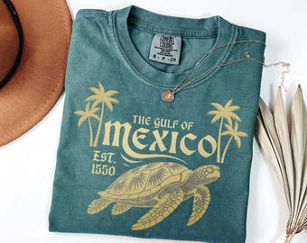 Comfort Colors Golf van Mexico-shirt: Stay Salty Resist-shirt