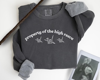 Dramione Comfort Colors Lightweight Crewneck Sweatshirt - Cozy Casual Pullover for the Draco Malfoy and Hermione Granger Lover