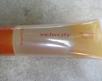 Mary Kay Vintage Velocity Body Moisture Gel / Full / 6.5 fl. oz. / Gel Hydrates / Flip-top applicator / Fragrance Perfume Cologne