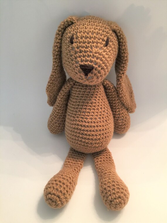 brown bunny plush