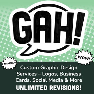 Services de conception graphique personnalisés | logos, cartes de visite, réseaux sociaux, posters | Délai d'exécution rapide et révisions illimitées