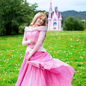 Aurora Sleeping Beauty Pink Dress Costume