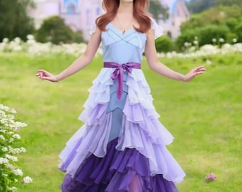 Hermione Purple and Pink Dress Costume