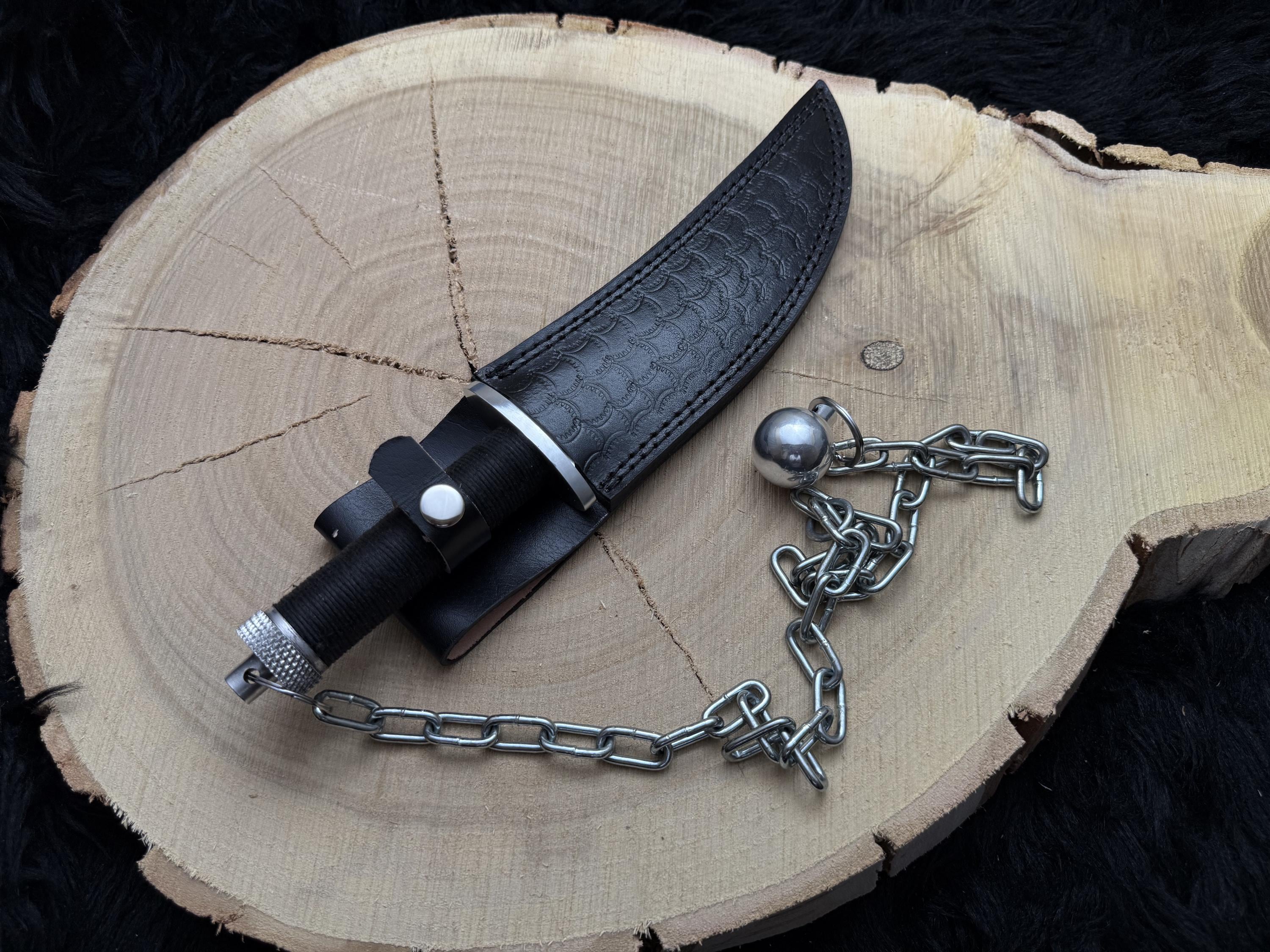 【lcrasher様用】STEEL ASSASSIN / WWII: M Handmade D2 Steel Ninja Assassin Knife: Replica Movie Prop With