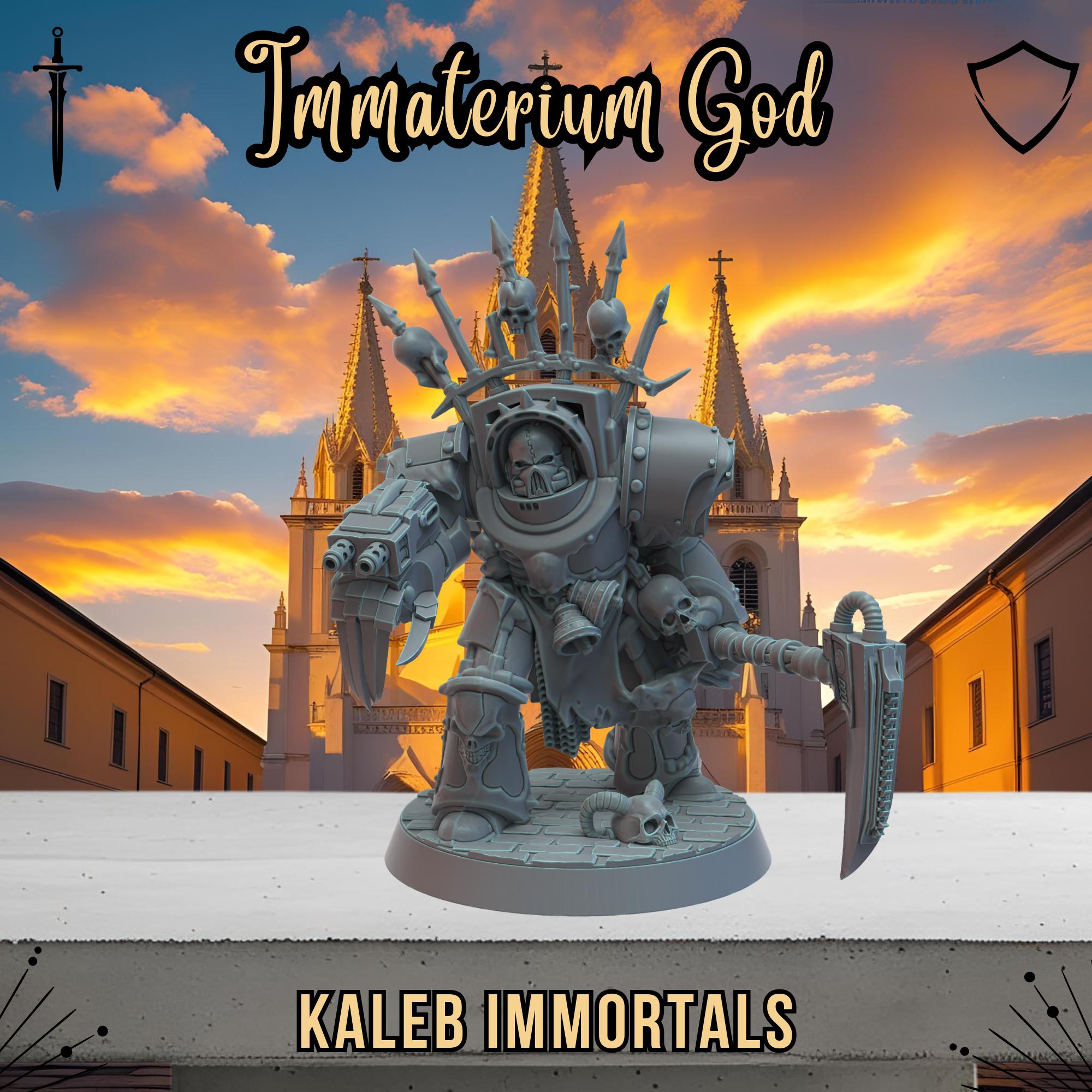 Immaterium God - Démons de la peste - Morbidus Prince démon Immaterium God - Démons de la peste - Morbidus Prince démon